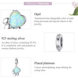 S925 Sterling zilveren schattige klauw opaal kralen diy armband ketting accessoires