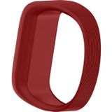 Silicone Sport Wrist Strap for Garmin Vivofit JR  Size: Large (Red)