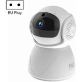 ZAS-5G01 1080P Home 5G WiFi Dual-band Panoramic Camera with 32GB TF Card  Support IR Night Vision & AP Hot Spot & Designated Alarm Area  EU Plug