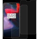 2 PCS 0.26mm 9H 2.5D Tempered Glass Film for OnePlus 6