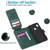 For Xiaomi Redmi Note 7 Skin Feel Business Horizontal Flip PU Leather Case with Holder & Multi-Card Slots & Wallet & Lanyard & Photo Frame(Green)