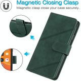 For Xiaomi Redmi Note 7 Skin Feel Business Horizontal Flip PU Leather Case with Holder & Multi-Card Slots & Wallet & Lanyard & Photo Frame(Green)