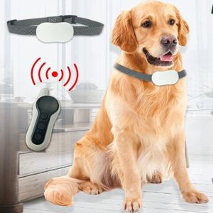 Remote Control Dog Training Device Bark Stopper Rechargeable Collar Waterproof Electric Shock Vibration Trainer  Specification: One for One