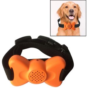 Automatic Voice Control Bark Arrester Collar Pet Supplies Trainer(Orange)