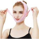 V Face Sleep Bandage Facial Firming Lifting Mask(073 Pink)