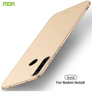 For Xiaomi RedMi Note8 MOFI Frosted PC Ultra-thin Hard Case(Gold)