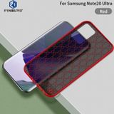 Voor Samsung Galaxy Note20 Ultra PINWUYO Series 2e generatie PC + TPU waterdicht en anti-drop all-inclusive beschermschaal  Matte Back Cover(Rood)