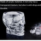 1.5L acryl bar schedel vorm ijsemmer