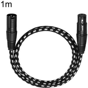 KN006 1m man-vrouw Canon lijn audiokabel microfoon eindversterker XLR-kabel