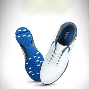 PGM Golf Waterproof Anti-slip Microfiber Lederen Nagel schoenen sneakers voor mannen (Kleur: Blauwe Maat: 39)