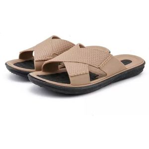 Casual Fashion Beach sandalen slippers voor mannen (kleur: khaki grootte: 44)