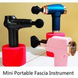Mini Portable Massage Stick Fascia Instrument  Specification: Submarine Red(Handbag )