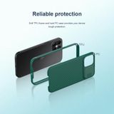 For iPhone 12 Pro Max NILLKIN Black Mirror Pro Series Camshield Full Coverage Dust-proof Scratch Resistant Phone Case(Black)