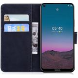 For Nokia 5.4 Tiger Embossing Pattern Horizontal Flip Leather Case with Holder & Card Slots & Wallet(Black)