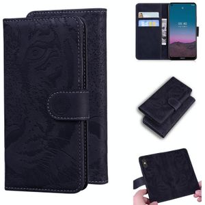 For Nokia 5.4 Tiger Embossing Pattern Horizontal Flip Leather Case with Holder & Card Slots & Wallet(Black)