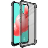 For Samsung Galaxy A32 4G(EU Version) IMAK All-inclusive Shockproof Airbag TPU Case with Screen Protector(Transparent Black)