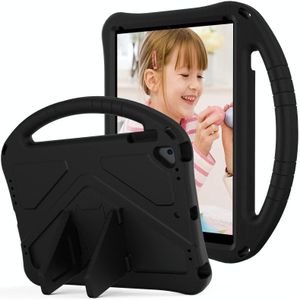 For iPad Pro 9.7 EVA Flat Anti Falling Protective Case Shell with Holder(Black)