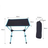 Outdoor Camping Portable Light Folding Table Oxford Cloth Aviation Aluminum Picnic Barbecue Table