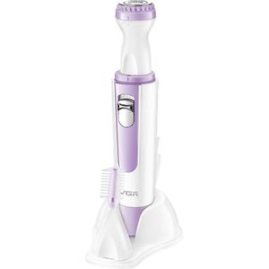 VGR V-701 2 in 1 Home Ladies Shaving Eyebrow Trimming with Base (Purple)