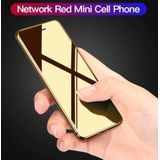 SATREND S10 Card Mobile Phone  2.4 inch Touch Screen  MTK6261D  Support Bluetooth  FM  GSM  Dual SIM(Gold)