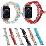 Oogschalen ketting horlogeband voor Apple Watch Series 7 41 mm / 6 & SE & 5 & 4 40mm / 3 & 2 & 1 38 mm