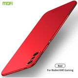 For Xiaomi Redmi K40 Gaming MOFI Frosted PC Ultra-thin Hard Case(Red)