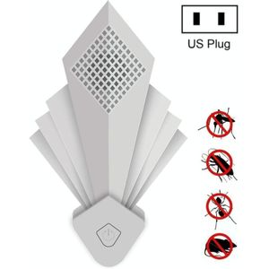 RY001 Ultrasoon Elektronisch Mosquito Repellent Nachtlampje  Plug Specificaties: US Plug (White)