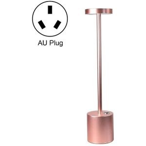 JB-TD003 I-vormige tafellamp creatieve decoratie retro eetkamer bar tafellamp  specificatie: AU Plug (Rose Gold)