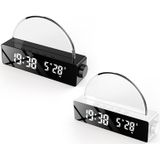 S286 zonsondergang licht LED digitaal display elektronische klok USB plug-in desktop temperatuur wekker