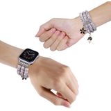 Bodhi kralen horlogeband voor Apple Watch Series 8&7 41mm / SE 2&6&SE&5&4 40mm / 3&2&1 38mm