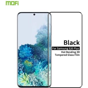 For Galaxy S20 Plus MOFI 9H 3D Explosion Proof Thermal Bending Full Screen Covered Tempered Glass Film