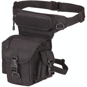A90 Waterproof Oxford Cloth Messenger Bag Photography Equipment Sports Leg Bag(Black)