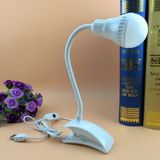 Creative Eye Protection USB Clip Reading Desk Lamp(Yellow)