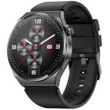 KT62 1 36 inch TFT rond scherm Smart Watch ondersteunt Bluetooth-oproep / bloedzuurstofbewaking  band: siliconen band