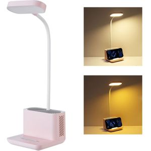 QW-T08 Negative Ion Purifier Eye Protection Table Lamp (Pink)