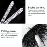 7M 50 LED's Outdoor Waterdichte Zonne-Bubble Stick String Lights (Warm Light)