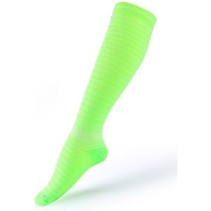 3 Pairs Outdoor Cycling Running Quick-Drying Breathable Adult Sports Socks  Size:S/M(Fluorescent Green)