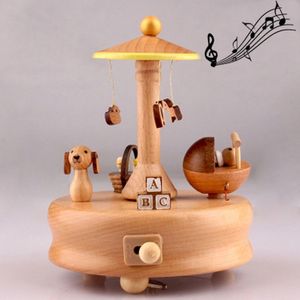 Baby Bed Shape Home Decor Originality  Wooden Musical  Boxes