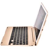 Voor iPad Pro 9 7 inch / iPAD Air 2 horizontale Flip Case + Bluetooth Keyboard(Gold)