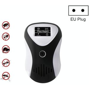 2 PCS DC-9017A Ultrasonic Mouse Repeller Energy-Saving Silent Insect Repeller Multifunctional Mosquito Repellent And Insect Repellent(EU Plug)