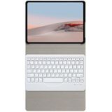 SFGO Tree Texture Bluetooth Keyboard Leather Case For Microsoft Surface Go 3 / 2 / 1(Black + White)