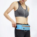Large Capacity Outdoor Sports Jogging Gym Waist Pack(Blue)