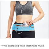 Large Capacity Outdoor Sports Jogging Gym Waist Pack(Blue)