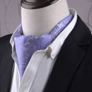 Gentleman's Style Polyester Jacquard Men's Trendy Scarf Fashion Dress Suit Shirt British Style Scarf(L241)