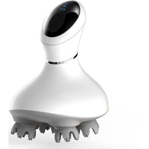 3D Intelligent Electric Head Massager Scalp Massager (White)
