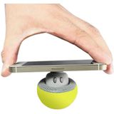 Mushroom Shape Bluetooth Speaker  with Suction Holder(Yellow)
