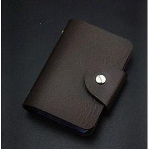 Multi-card Anti-degaussing Card Set Credit Card Bag Card Holder(brown)