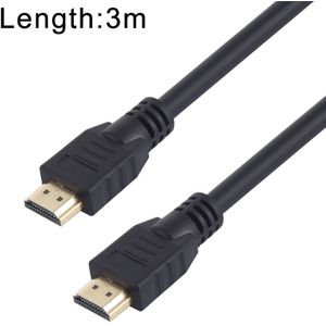 Super Speed Full HD 4K x 2K 30AWG HDMI 2.0 Cable with Ethernet Advanced Digital Audio / Video Cable Computer Connected TV 19 +1 Tin-plated Copper Version  Length: 3m