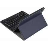 A06 Afneembare lambextuur ultradunne TPU Bluetooth-toetsenbord lederen tas met standaard voor iPad mini 6