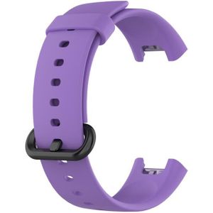 For Xiaomi Watch Mi Watch Lite / Redmi Watch Silicone Sports Wristband(purple)